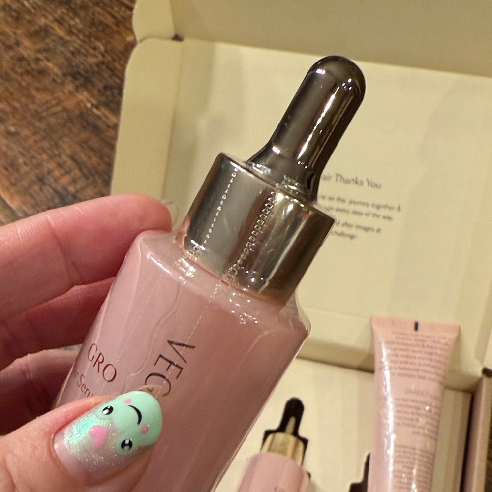 GRO Hair Serum and Detoxifying Serum Set - Pink - Picture 6 of 10